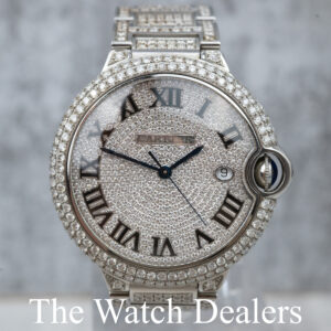 Cartier Ballon Bleu 42 Diamond Bussdown
