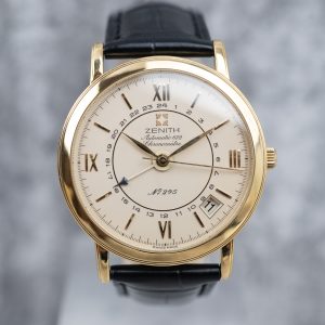 ZENITH Automatic 672 GMT 18K Yellow Gold (1995)